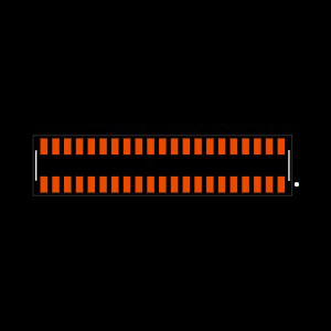 CLM-121-02-F-D Footprint