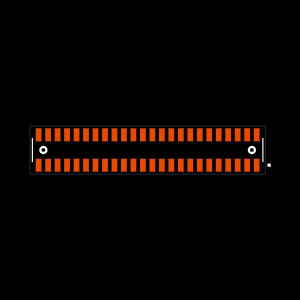CLM-124-02-F-D-A Footprint