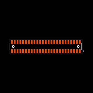 CLM-125-02-G-D-A Footprint