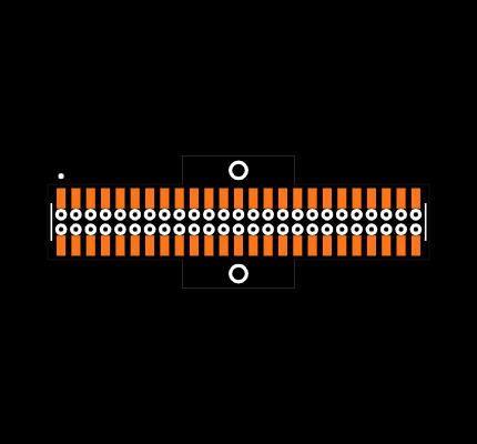 CLM-125-02-L-D-BE-PA-TR Footprint
