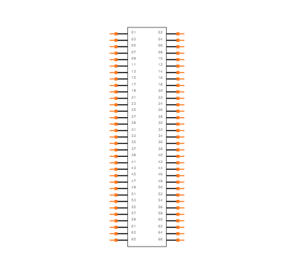CLM-133-02-L-D-TR Symbol