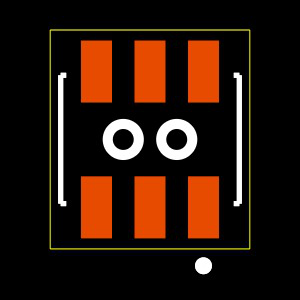 CLP-103-02-H-D-A Footprint