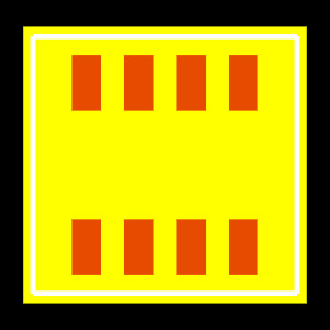 CLP-104-02-L-DH Footprint