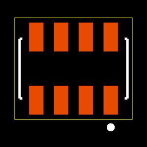CLP-104-02-LM-D Footprint