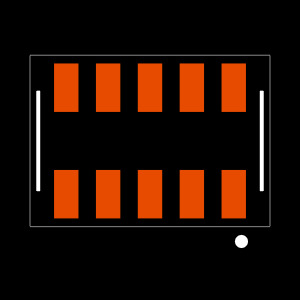 CLP-105-02-G-D-BE-A-K-TR Footprint