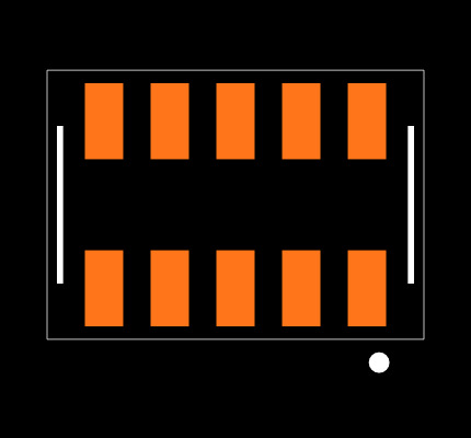 CLP-105-02-H-D-A-P-TR Footprint