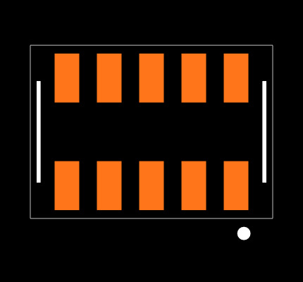 CLP-105-02-S-D-K-TR Footprint