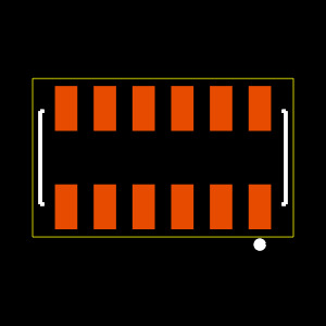 CLP-106-02-L-D-K Footprint