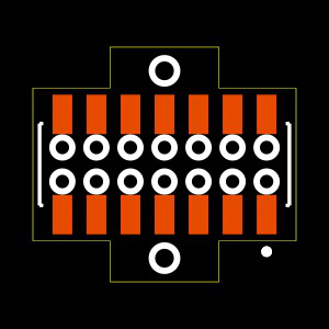 CLP-107-02-FM-D-BE Footprint