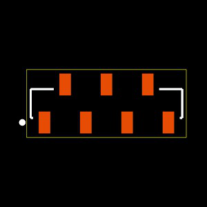 CLP-107-02-G-S Footprint