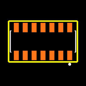 CLP-107-02-S-D Footprint