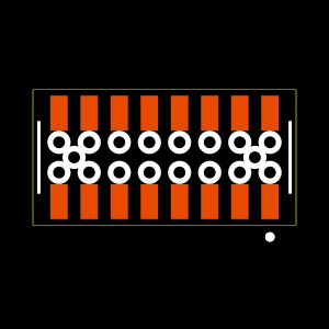 CLP-108-02-L-D-BE-A-P-TR Footprint
