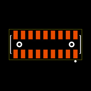 CLP-109-02-F-D-A-K-TR Footprint