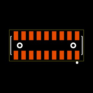 CLP-109-02-G-D-A-P Footprint