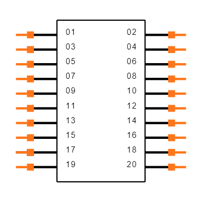 CLP-110-02-F-D-BE Symbol