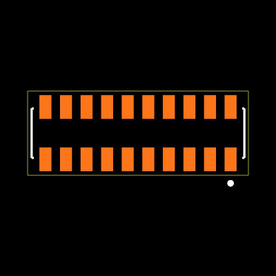 CLP-110-02-L-D-P-TR Footprint
