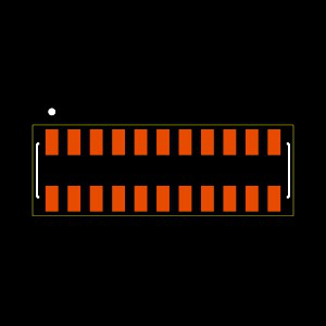 CLP-111-02-F-D Footprint