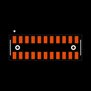 CLP-111-02-G-D-A Footprint