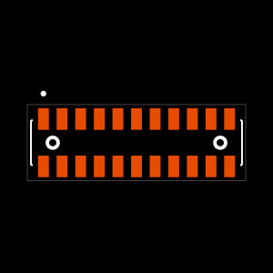CLP-111-02-L-D-A-K-FR Footprint