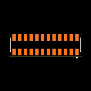 CLP-112-02-F-D Footprint