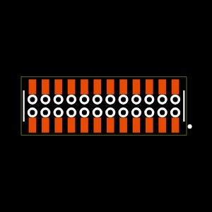 CLP-112-02-LM-D-BE-K Footprint