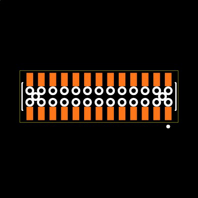 CLP-113-02-S-D-BE-A-P-TR Footprint