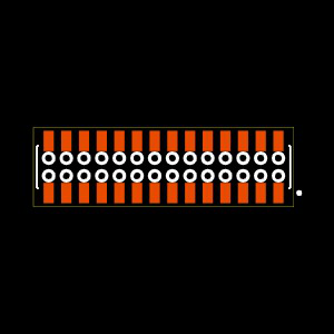 CLP-114-02-G-D-BE-P-TR Footprint