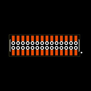 CLP-114-02-L-D-BE-K Footprint