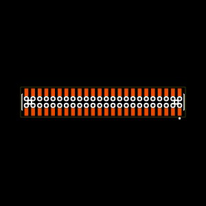 CLP-124-02-L-D-BE-A-TR Footprint