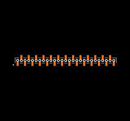 CLP-127-02-G-S Footprint