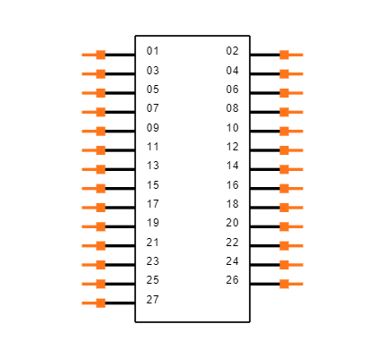 CLP-127-02-G-S Symbol