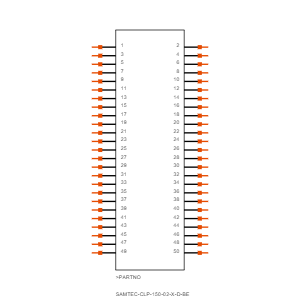 CLP-150-02-G-D-BE Symbol