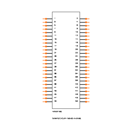 CLP-150-02-S-D-BE Symbol