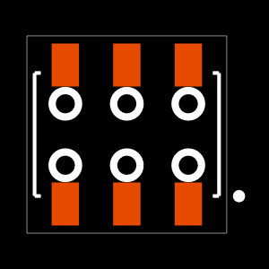 CLT-103-02-F-D-BE Footprint