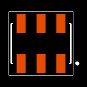 CLT-103-02-G-D-TR Footprint