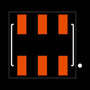 CLT-103-02-H-D Footprint