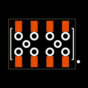 CLT-104-02-F-D-BE-A-K-TR Footprint
