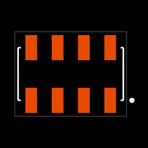 CLT-104-02-F-D-K Footprint