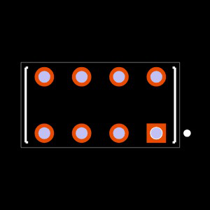 CLT-104-03-L-D Footprint