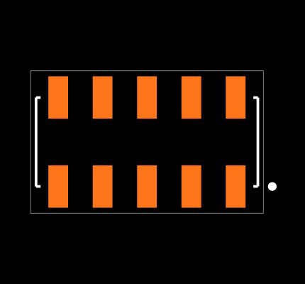 CLT-105-02-G-D Footprint