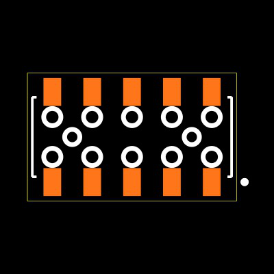 CLT-105-02-LM-D-BE Footprint