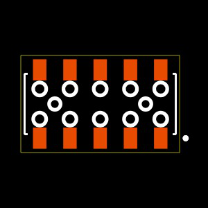 CLT-105-02-LM-D-BE-P-TR Footprint