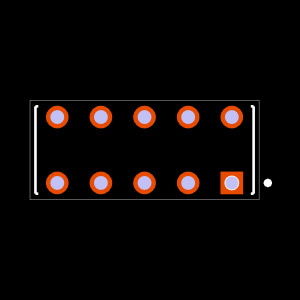 CLT-105-03-F-D Footprint