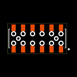 CLT-106-02-F-D-BE-A-K Footprint