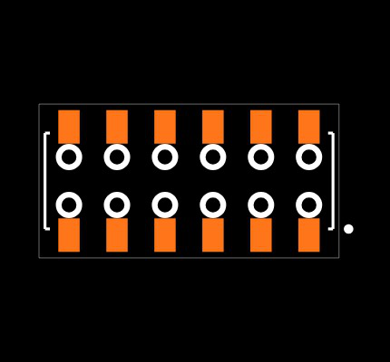CLT-106-02-F-D-BE Footprint