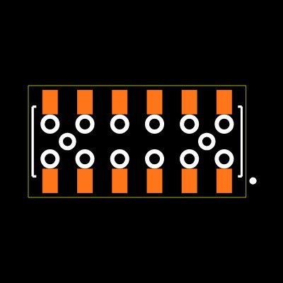 CLT-106-02-L-D-BE-A-K Footprint