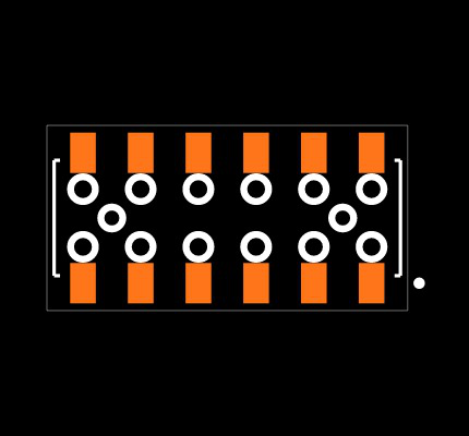 CLT-106-02-S-D-BE-A-K-TR Footprint