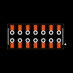 CLT-107-02-F-D-BE Footprint