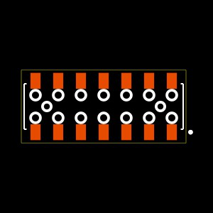 CLT-107-02-G-D-BE-A-TR Footprint