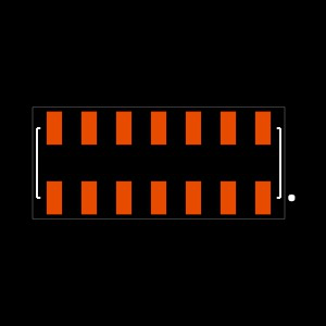 CLT-107-02-H-D-P Footprint